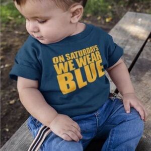 🏈Gerber Michigan Wolverines🏈 Onsie Custom. NWT. 6-9 months